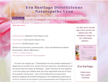 Tablet Screenshot of eva-santiago.com